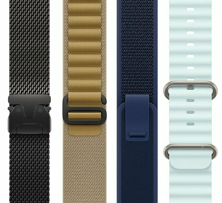 Умные часы Apple Watch Ultra 2 (2024) Black Titanium Black Milanese Loop M MX5U3 - детальное фото | iComp