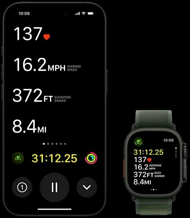 Умные часы Apple Watch Ultra 2 (2024) Black Titanium Black Milanese Loop M MX5U3 - детальное фото | iComp