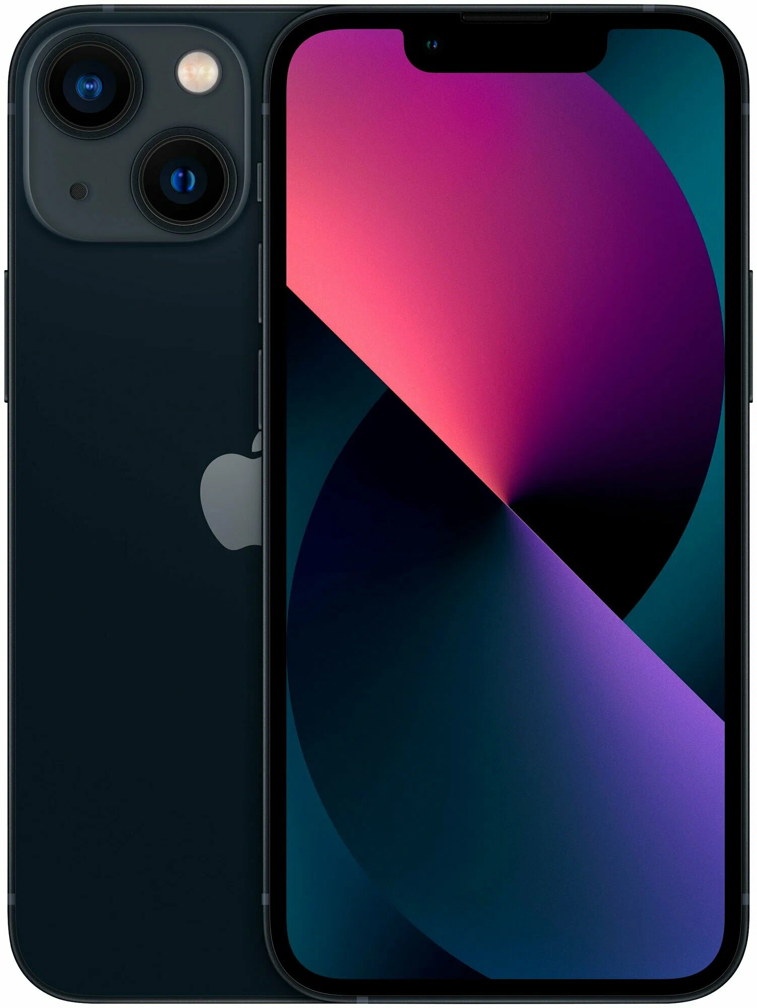 Смартфон Apple iPhone 13 128 ГБ, nano SIM+eSIM, тёмная ночь (black)